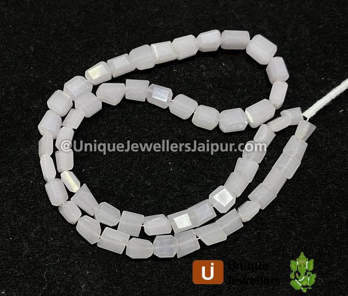 Yttrium Fluorite Faceted Nuggets Beads