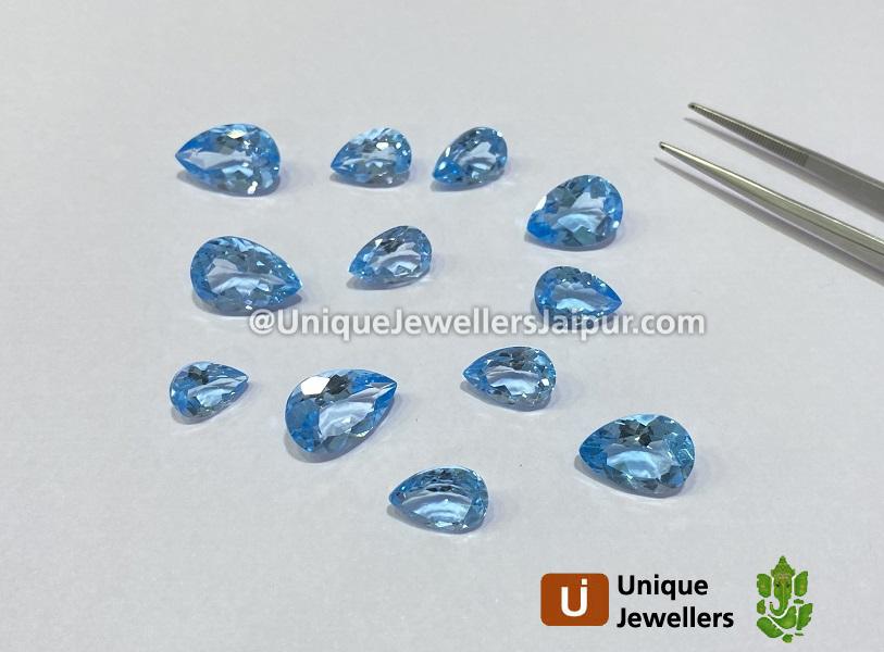 Sky Blue Topaz Cut Pear