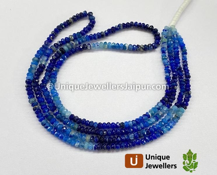 Afghanite Faceted Roundelle Beads