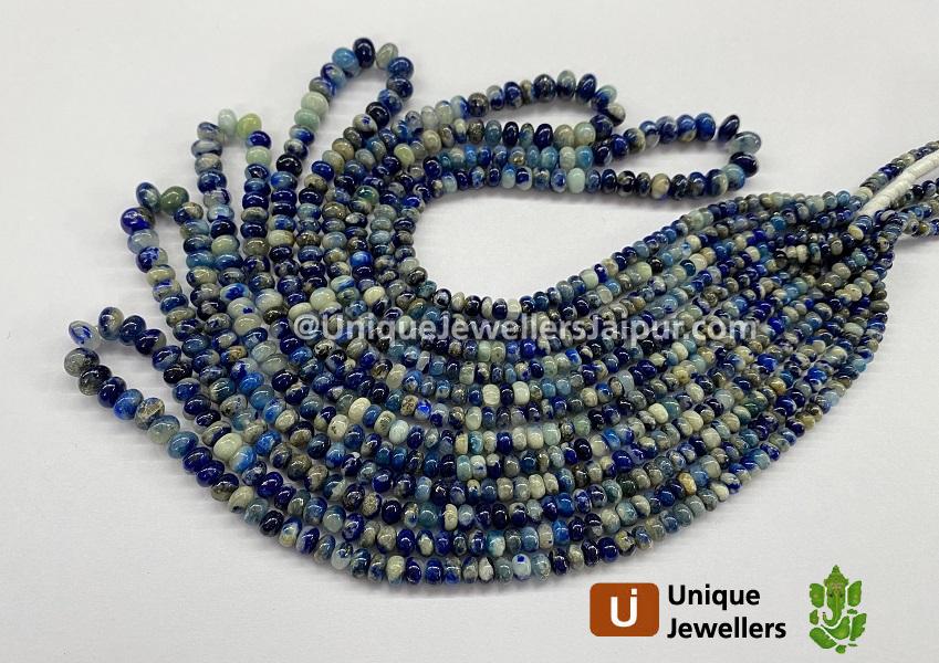 Afghanite Smooth Roundelle Beads