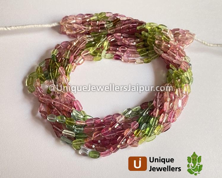 Tourmaline Picasso Nugget Beads