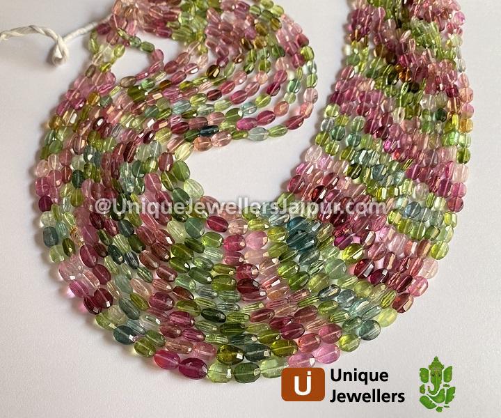 Tourmaline Picasso Nugget Beads