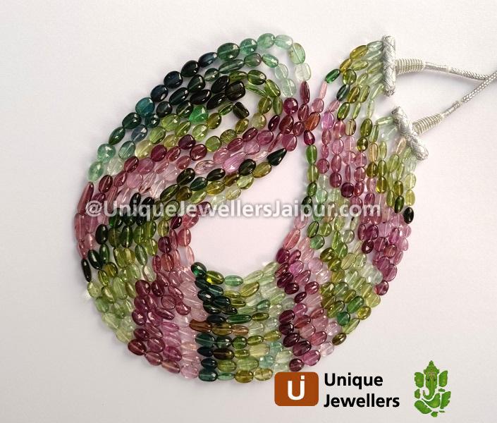 Tourmaline Smooth Nuggets Beads
