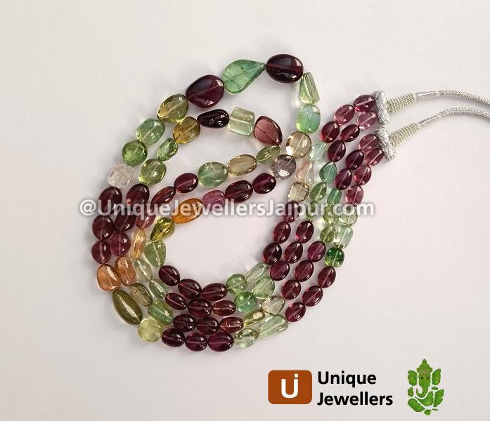Tourmaline Smooth Nuggets SUP Beads