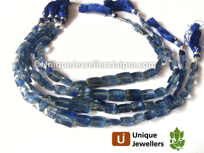 Kyanite Faceted Chicklet Beads