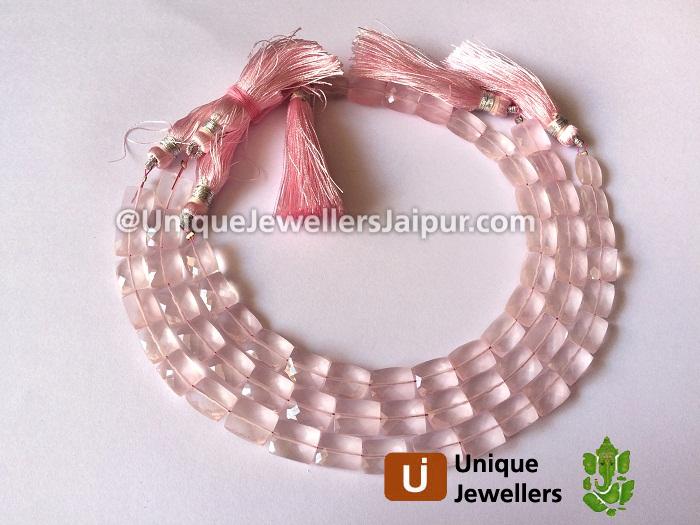 Rose Quartz Faceted Chicklet