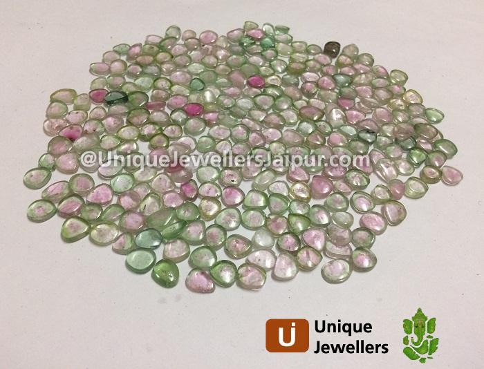 Watermelon Tourmaline Smooth Slices