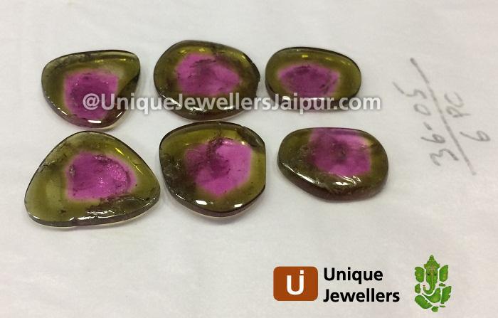 Fine Making Watermelon Tourmaline Slice