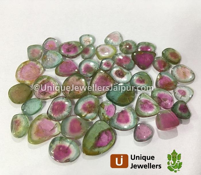 Very Fine Watermelon Tourmaline Slices