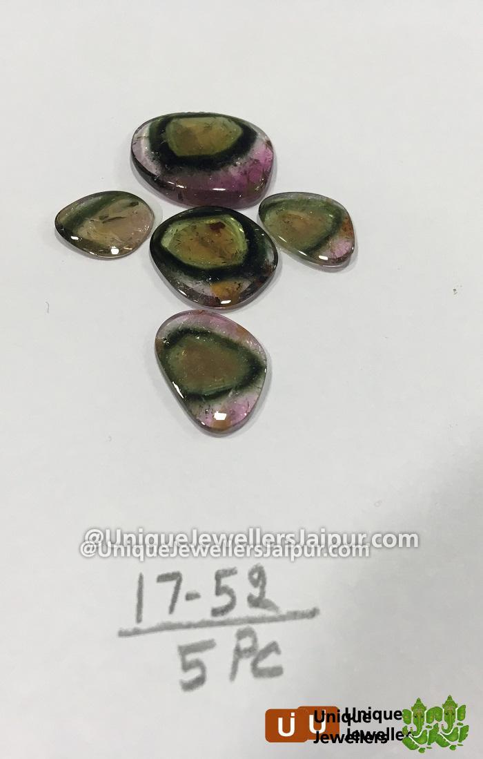 Watermelon Tourmaline Smooth Slices