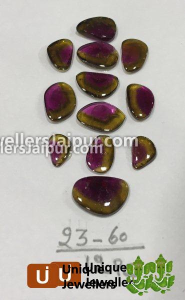 Watermelon Tourmaline Smooth Slices