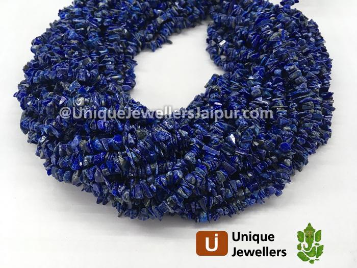 Lapis Uncut Chips Beads