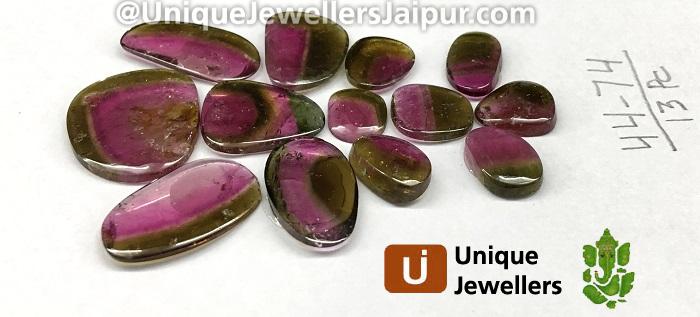 Watermelon Tourmaline Smooth Slices