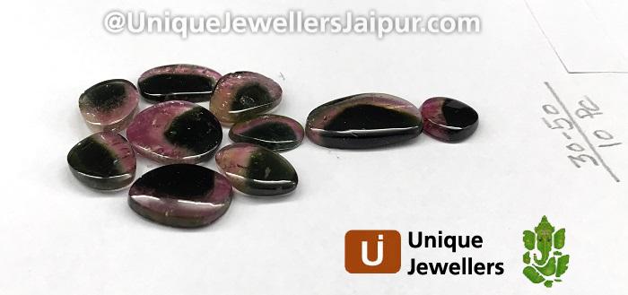 Watermelon Tourmaline Smooth Slices