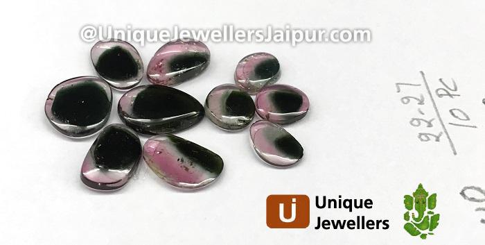 Watermelon Tourmaline Smooth Slices