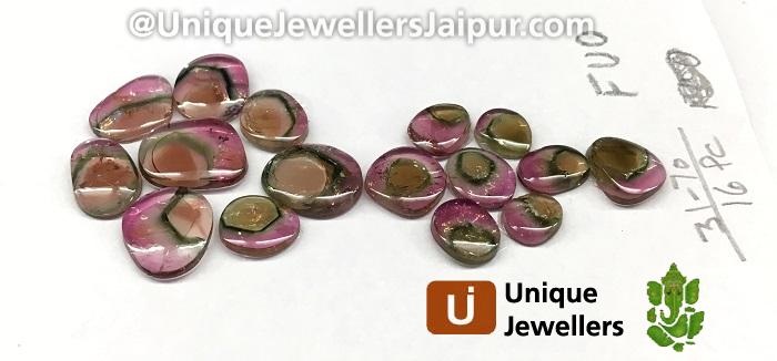 Watermelon Tourmaline Smooth Slices