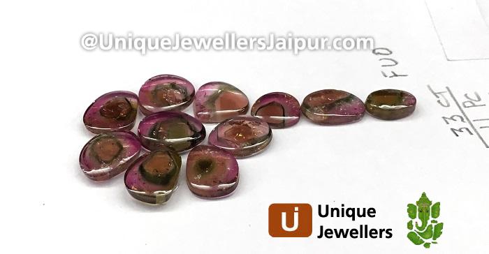 Watermelon Tourmaline Smooth Slices