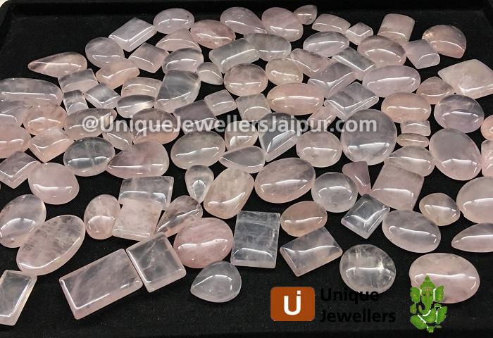 Rose Quartz Far Smooth Cabochons