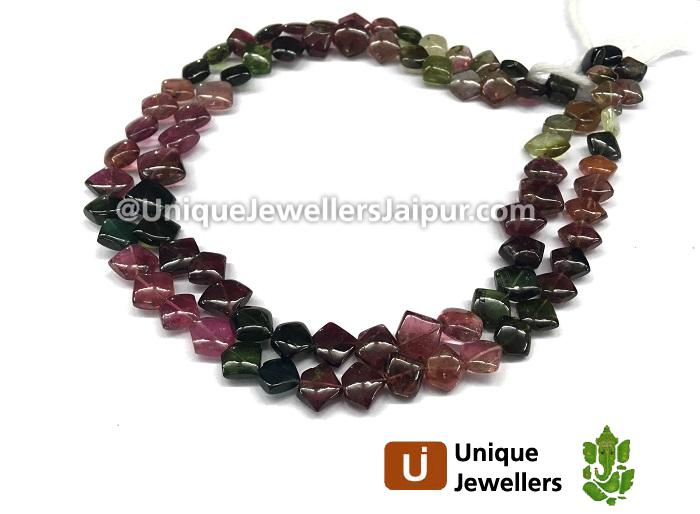 Tourmaline Smooth Pentagon Beads