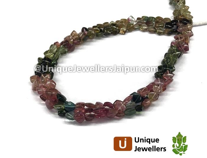 Tourmaline Smooth Pentagon Beads