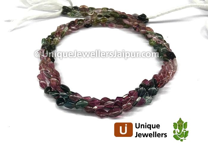 Tourmaline Smooth Shakerpare Beads