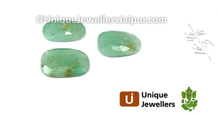 Chrysoprase Rose Cut Slices