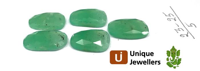 Chrysoprase Rose Cut Slices