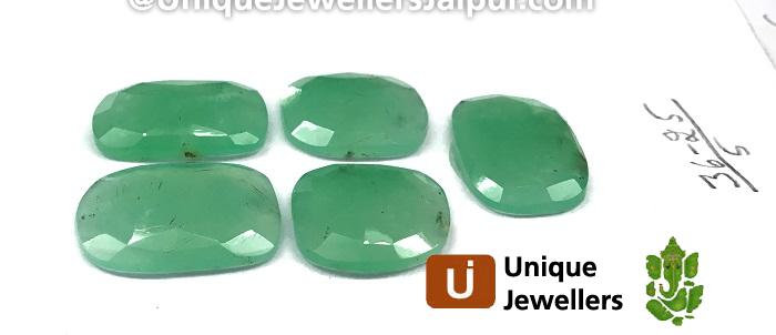 Chrysoprase Rose Cut Slices