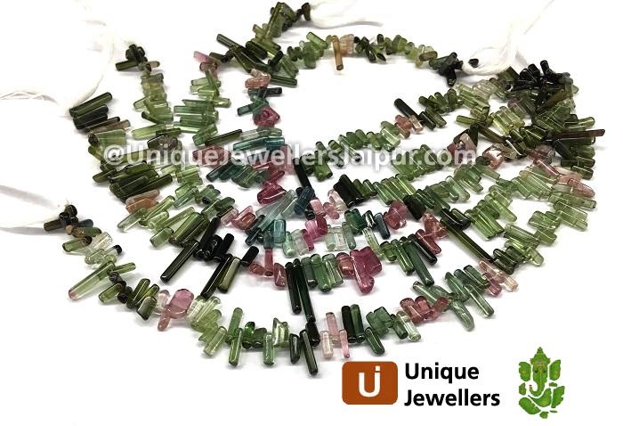 Tourmaline Smooth Stick Beads