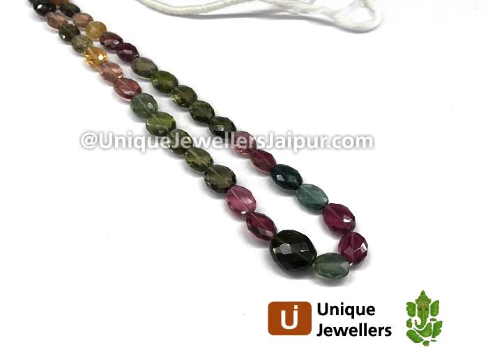 Tourmaline Far Cut Oval Beads