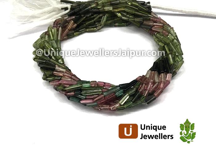 Tourmaline Far Smooth Tube Beads