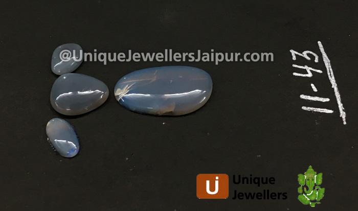 Black Australian Opal Lightening Ridge Smooth Slices