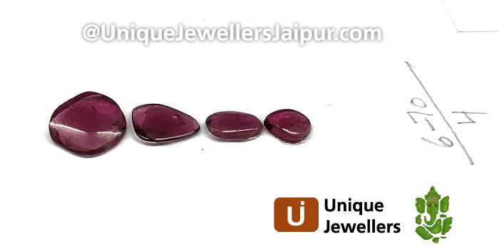 Pink Watermelon Tourmaline Smooth Slices