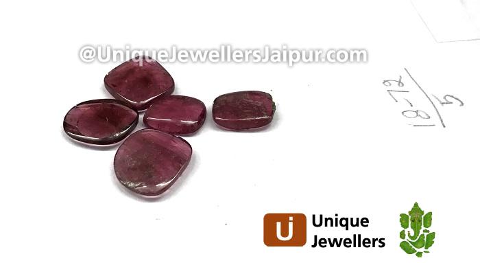 Pink Watermelon Tourmaline Smooth Slices