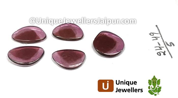 Pink Watermelon Tourmaline Smooth Slices