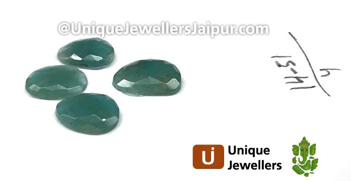 Paraiba Blue Grandidierite Rose Cut Slices