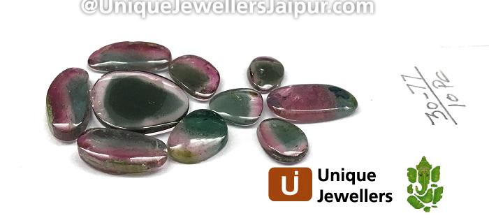 Watermelon Tourmaline Smooth Slices