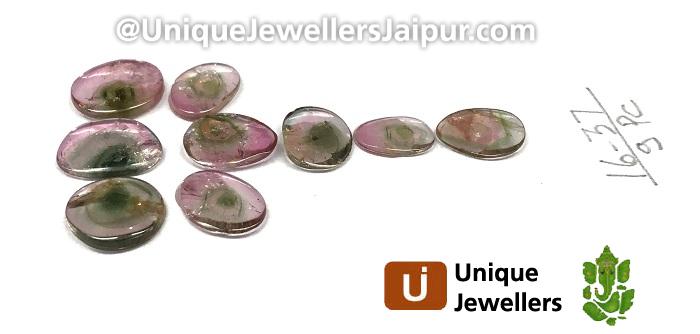 Watermelon Tourmaline Smooth Slices