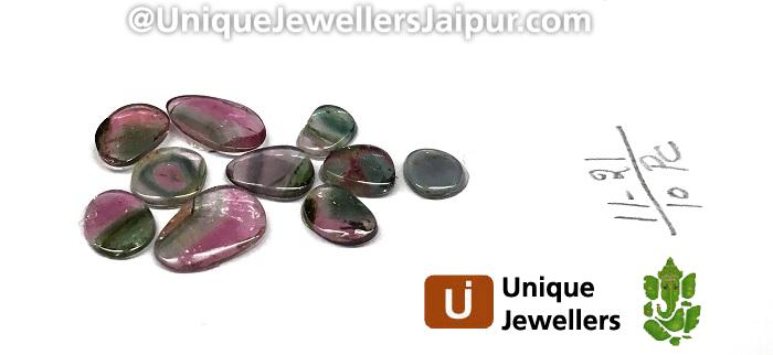 Watermelon Tourmaline Smooth Slices