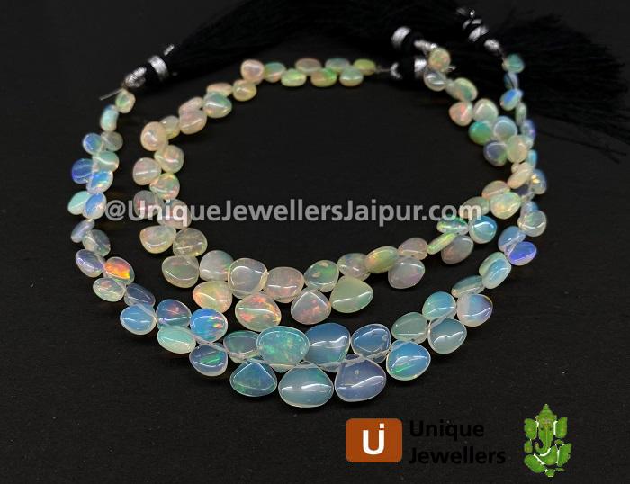 Ethiopian Opal Smooth Heart Beads