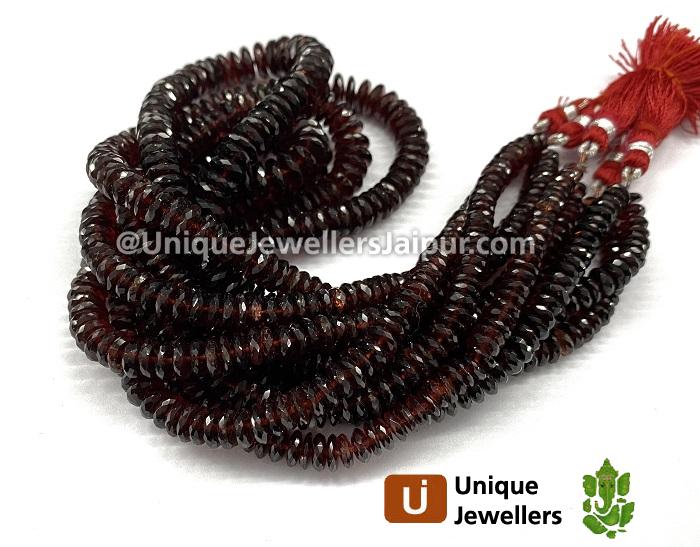 Garnet German Cut Beads