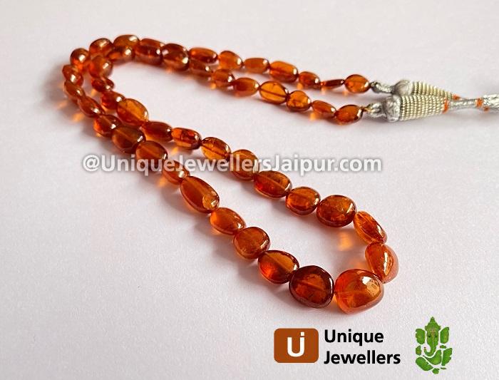 Fanta Spessartite Smooth Nugget Beads