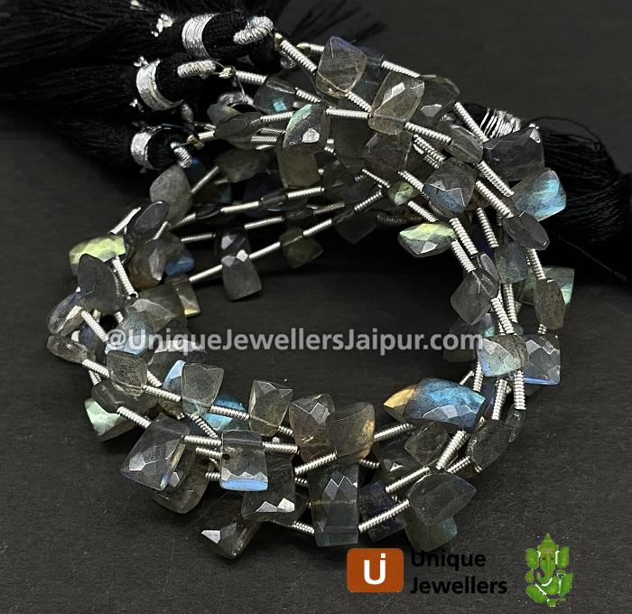Labradorite Faceted Tie Beads