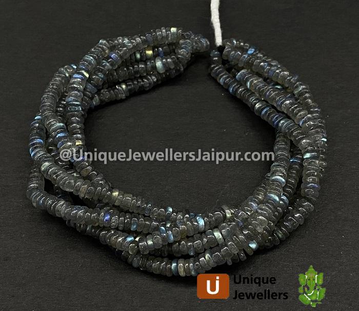 Labradorite Smooth Tube Beads