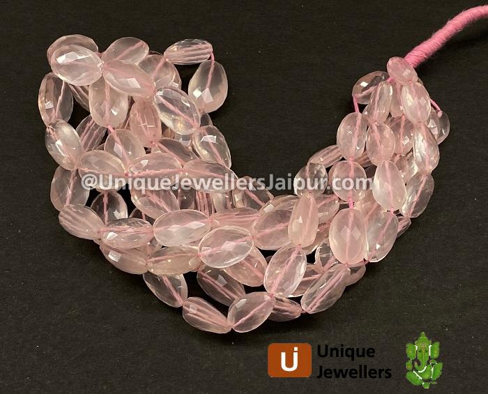 Rose Quartz Faceted Nuggets