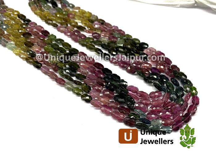 Tourmaline Faceted 8 Bird Beads