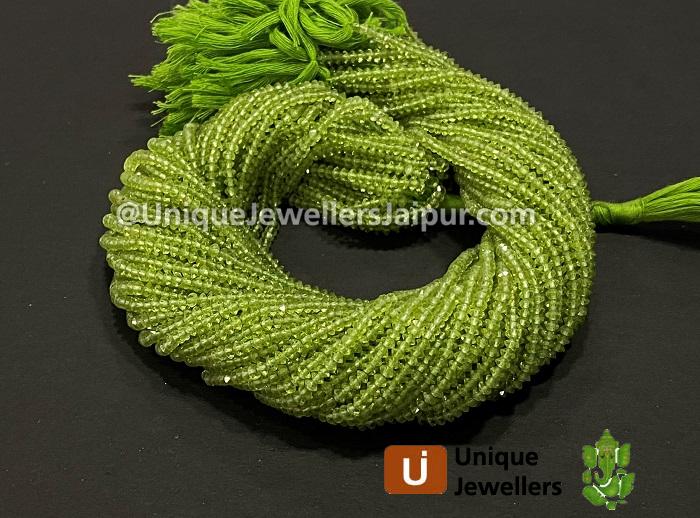 Peridot Micro German Cut Beads