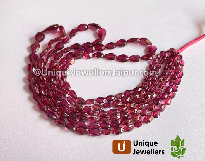 Rubellite Tourmaline Faceted Pear