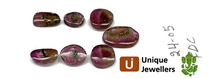 Watermelon Tourmaline Smooth Slices