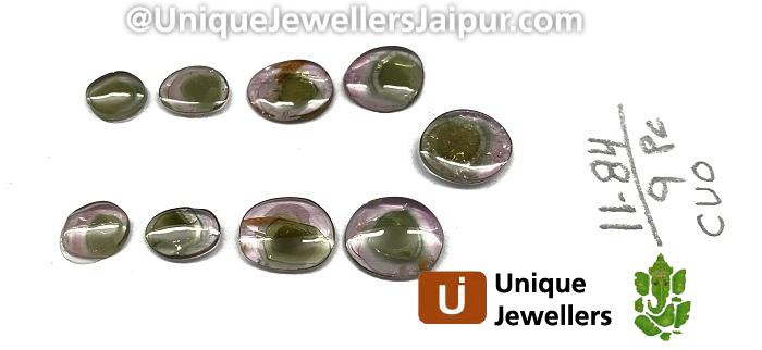 Watermelon Tourmaline Smooth Slices